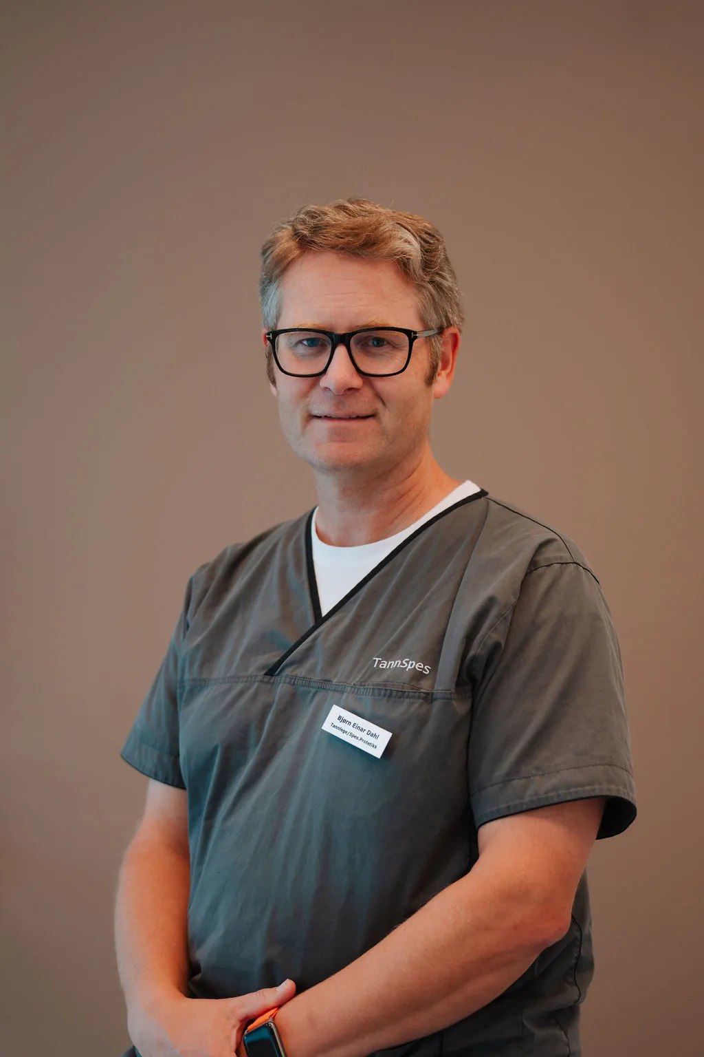 Protetiker Bjørn Einar Dahl ved TannSpes